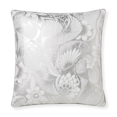 Florence Broadhurst Aubrey Silver Cushion 20x20